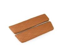 Car Center Console Armrest Protector Cushion Pad For 5 Series G30 G38 2018-2022 LHD Interior Accessories Gearshift Cover(Cognac)