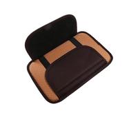 Car Center Console Armrest Universal Car Center Console Armrest Cushion Holder PU Leather Armrest Pad Portable Car Pillow Cover Height Pad(Silver.)