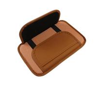 Car Center Console Armrest Universal Car Center Console Armrest Cushion Holder PU Leather Armrest Pad Portable Car Pillow Cover Height Pad(2pcs)