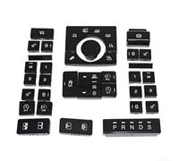 Car Center Console Button Cover For Land For Range, For Rover 2013-2017, For Sport 2014-2017, Car Terrain Mode Switch Centers Console Button Cover Stickers