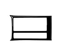 Car Center Console Control Water Cup Holder Panel Cover For VW For Golf 7 MK7 VII 2013 2014 2015 2016 2017 HLWXMDZ(Glossy Black)