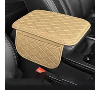 Car Center Console Cover For Audi Q2 Q3 Q3-Sportback Q4 Q4-Sportback Q7 Q8, Armrest Box Protection Mat Comfortable And Non-Slip Elbow Support Interior Accessories,B/Beige-30 * 18 * 1.5cm