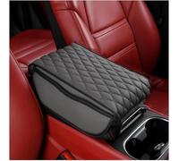 Car Center Console Cover for Mercedes-Benz B-Class Sports Tourer, Armrest Pad Riser Anti-slip Memory Foam Mat Side Pocket Elbow Support Arm Rest Anti Scratch Lid,A Grey