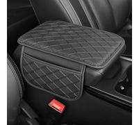 Car Center Console Cover For Mercedes Benz Citan W420 I 2021-2024, Armrest Box Protection Mat Comfortable And Non-Slip Elbow Support Interior Accessories,A/Black-30 * 18 * 1.5cm