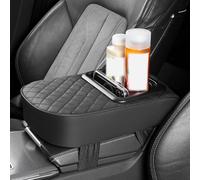 Car Center Console Cover For Seat Altea XL 2004-2015 | Armrest Pad Multifunction Comfort Leather Arm Rest Box Cushion Protector Interior Accessories
