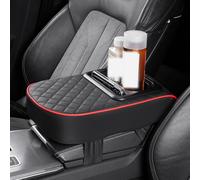 Car Center Console Cover For Seat Altea XL 2004-2015 | Armrest Pad Multifunction Comfort Leather Arm Rest Box Cushion Protector Interior Accessories