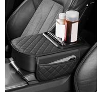 Car Center Console Cover For Seat Altea XL 2004-2015 | Armrest Pad Multifunction Comfort Leather Arm Rest Box Cushion Protector Interior Accessories