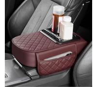 Car Center Console Cover For Seat Tarraco FR 2019-2023 | Armrest Pad Multifunction Comfort Leather Arm Rest Box Cushion Protector Interior Accessories