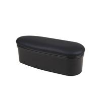Car Center Console Cover Storage function armrest Car door leather ergonomic arm elbow support car interior lift pad(Black)