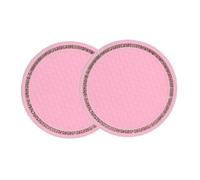 Car Center Console Cup Holder For Interior Car Coaster Bottle Holder Anti-slip Pad Mat Silica Gel Waterproof Drink Holder(2pcs pink)