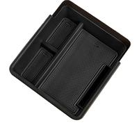Car Center Console Fit For EXEED Fit For STERRA ET Car Central Control Armrest Storage Box Behind The Screen(Armrest A Black)