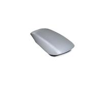 car center console Leather Car Center Console Lid Armrest Cover Cap Skin Trim Protector For Toyota for Camry 2007-2011 Accessories(Gray)