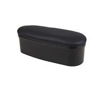 Car Center Console Organizer Storage Functional Armrests Car Door Leather Ergonomic Auto Interior Parts Arm Elbow Support Heightening Pad(Black)