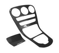 Car Center Console Panel Cover Trim Sticker Decoration for Mercedes for Benz C-Class W205 C180L C200 C300 2015-2018(No Clock)