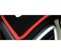 Car Center Console Protector Carpet Dashmat For Toyota For Vitz 2018 2019 2020 Dashboard Carpet(Left-Red)