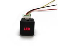 Car Center Console Refitting Button Red LED Light Power On Off Switch Fit For VW Golf 6 MK6 Jetta 5 MK5 Accessories