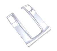 Car Center Console Shift Gear Panel Frame Cover Trim For Civic 10th Gen 2016-2020 LHD Automatic Transmission Interior Accessories Car Interior Trim(Silver)