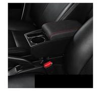 Car Center Console Storage For Suzuki For Jimny JB74 2019-2025 Car Armrest Box Storage Cup Holder Retrofit Interior Accessorie(N1 red line No USB)