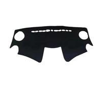 Car Center Console Sunshade Pad For Chevy For Spark For EV For M300 For Beat For Matiz 2013 2014 2015 Sunshade Protect Accessories Car Dashboard Mat(All Black A,RHD)