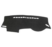 Car Center Console Sunshade Pad For VW For Golf 7 For MK7 2013-2015 2016 2018 2019 Anti-Slip Mat Dashboard Cover Pad SunShade Carpet Car Accessories(Red Edge,RHD)