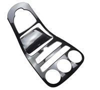 Car Center Console Trim For Mercedes For Benz For C-Class W205 C180L C200 C300 2015-2018 Carbon Fiber ABS Center Console Decoration Panel Cover Trim Car Panel Trim(With clock)