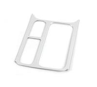Car Center Console Trim For VW For Tiguan For MK1 2008-2015 LHD Car Accessories Interior Central Control Water Cup Holder Frame Cover Sticker Trim Car Panel Trim(Silver)