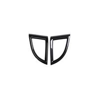 Car Center Console Trim Interior Trim Decoration Strip For CRV 2015-2016 RHD, Carbon Fiber Pattern, ABS Material(Center air vent)