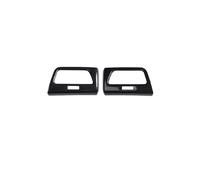 Car Center Console Trim Interior Trim Panel Kit For CRV 2012-2014, Carbon Fiber Pattern HIPS Material(Left and Right Air Vent)