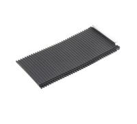 Car Center Console Water Cup Holder Roller Blind Drink Holder, for VOLVO, S60 V60 XC60 S80/S80L Accessories 39868873 Center Console Roller Blind (Size : V60 S60 Black)