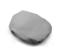 Car Center Control Lid Armrest Box Leather Cover Trim Elastic Band For Toyota For 4Runner 2010-2018 Automotive modification accessory(Titanium)