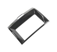 Car Center Control Navigation Decorative Frame Sticker for Ford for Ranger for Wildtrak 2015-2022 WEFOLCC(Black)