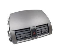 Car Center Dash A/C Outlet Air Vent Panel With Emergency Switch For Corolla 2008-2013 55670-02160 55663-02060