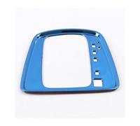 Car Center Panel Trim Car Center Console Gear Shift Box Panel Cover Trim Decoration Inteiror For Kia For Rio 4 For X-line 2018 2019(Steel Blue)