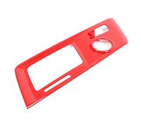 Car Center Panel Trim For Corvette For C7 2014-2019 Car Styling Console Gearshift Decoration Frame Gear Panel Stickers Trim(Red)