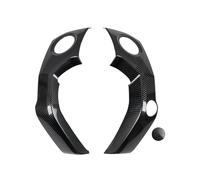 Car Center Panel Trim For Tundra 2014 2015 2016 2017-2021 LHD Carbon Fiber Car Interior Side Center Console AC Air Vent Outlet Cover Trim