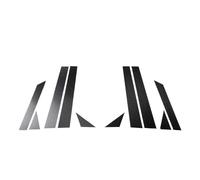 Car Center Pillar Sticker for A4 2017 2018 2019 2020-2023 Car Window Pillar Posts Cover Trim B-Pillars Protect Sticker