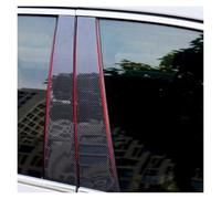 Car Center Pillar Sticker for Chevrolet for Malibu Sedan 2013 2014 2015 Car Window Door Column B C Pillar Post Trim Cover PC Stickers(Carbon)