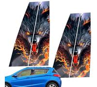 Car Center Pillar Sticker - Pillar Cover, Window Strip Sticker, Car Exterior Protection, Body Accessories | Protection of Car Window Doors, Dec