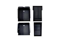 Car Central Armre For Tesla For Model For Y 2025 Launch Juniper ABS With Silicone Non-slip Armrest Storage Box Upper And Lower Watercup(4in1)