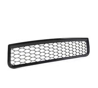 Car Central Bumper Grille Glossy Black Car Front Bumper Lower Honeycomb Mesh Grille 8E0807647 For A4 For B6 2001 2002 2003 2004 2005(Upper)