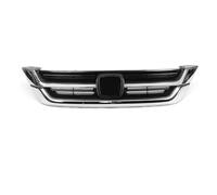 Car Central Bumper Grille Grille Front Kidney Grill Double Bridge Grill Front Bumper Ventilation Grille Front Face For CRV 2010 2011 Honeycomb Mesh Front Radiator Grille(A)