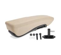 Car Central Console Armrest Adjustable Wear-resistant Accessories, Suitable For Car Truck RV Pickup Armrests Car Armrests(Right hand beige)