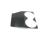 Car Central Console Gear Shift Panel Trim Cover Water Cup Frame For Mazda 3 BP 2019 2020 2021 2022 2023 2024 2025 AJOHBM(A Carbon fiber look)