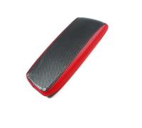 Car Central Control Armrest Cover Pad For Chevrolet For Bolt EV EUV 2022 2023 Armrest Container Auto Accessories(Red)