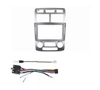 Car Central Control Panel For KIA For Sportage 2005-2010 9 Inch Car MP5 DVD Radio Android Stereo Audio Screen Player Cables Harness(Frame and Cable)