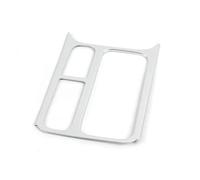 Car Central Control Water Cup Holder Panel Frame Decoration Cover Trim For VW For Tiguan MK1 2008-2015 Interior LHD Car Decoration Interior(Silver)