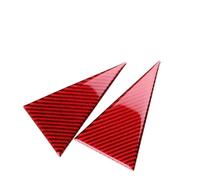 Car Central Interior for BMW 1 for Series F40 2020-2024 Car Rear Trunk Switch Button Frame Cover Interior Trim Carbon Fiber Sticker Styling(Red Carbon)