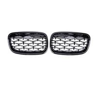 Car Centre Bumper Grille Compatible With For X5 X6 E70 E71 E72 2007 2008 2009 2010 2011 2012 2013 Diamond Chrome Grille Kidney Front Bumper Facelift Grill Inside