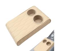 Car Centre Console Cushion Pad - Multifunctional Double Cup Holder Box, Car Arm Rests Comfort Cushion | For Vehicle SUV Truck Family Car Everyday Garage Use