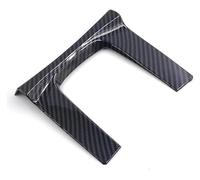 Car Centre Console Trim for Civic 10th 2016-2020 Car Gear Panel Trim Shift Central Armest Box Decor Cover(U Type Panel)
